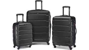 Estos son los juegos de maletas mejor valoradas en Amazon: Samsonite, Keneth Cole, Travel Elite, Rockland