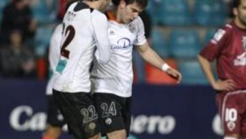 <b>MOTIVADOS. </b>Los salmantinos Toti y Kike tienen muchas ganas de que llegue el derbi.