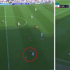 A Rodrygo solo le paran así: carrera de escándalo y patadón