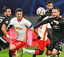 RB Leipzig 3 - Manchester United 2: resumen, goles y resultado
