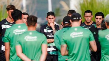 James y su buena relación con el entrenador Ignacio Ambriz