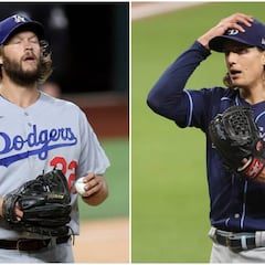 Tyler Glasnow y Clayton Kershaw serán los abridores del juego 1 de la Serie Mundial