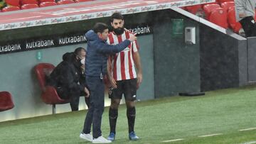 Marcelino con Villalibre.