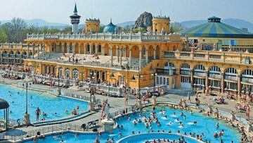 El spa Szcechenyi, uno de los atractivos de Budapest