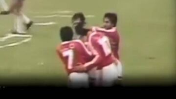 El gol del 'Bichi' Borghi el d¨ªa en que inauguraron San Carlos