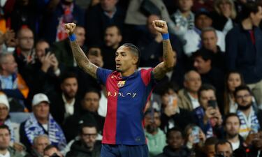 Raphinha cerró una gran semana tras brillar ante el Bayern Munich y ahora sellar la victoria del Barcelona ante el Madrid en El Clásico.