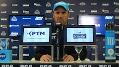 Coudet: "Nos vamos acostumbrando a jugar con la presión de ser punteros"