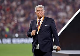 Palo de Laporta a Mbappé: “Debían estar muy jodidos”