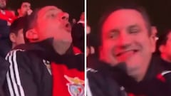 Sale a la luz un nuevo episodio racista en el Benfica - Real Madrid: la imitación de un mono de un aficionado portugués