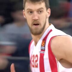 Así juega el pívot del Real Madrid: Ognjen Kuzmic