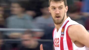 Así juega el pívot  del Real Madrid: Ognjen Kuzmic