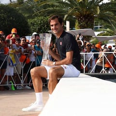 Federer figura en la lista oficial de inscritos al Masters de Roma