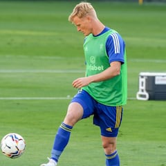 Jonsson será baja frente al Athletic