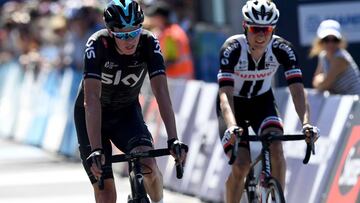 Froome debut¨® en la victoria de Arndt en el trofeo Cadel Evans