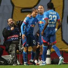 Resumen y goles del Estrella Roja vs RD Leipzig, jornada 4 de la Champions League