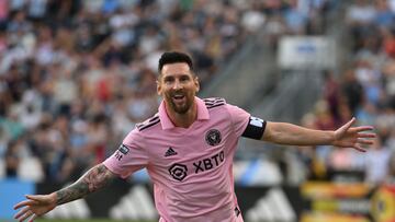 Messi, segundo máximo goleador en activo de Inter Miami