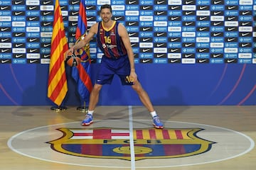 Tras dos años lesionado, Gasol regresó al FC Barcelona en 2021 con la vista puesta en los Juegos de Tokio.