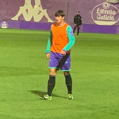 Tres novedades en la lista del Real Valladolid para viajar a Huesca