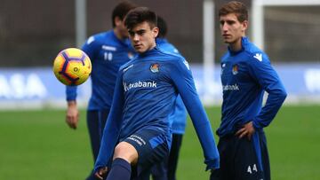 Ander Barrenetxea, debuta con la Real Sociedad a sus 16 años