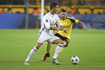 Piszczek y Cristiano Ronaldo.