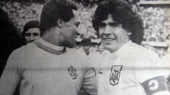 Willington Ortiz recuerda a Maradona en El Campín