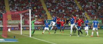 Diego Costa marca el 1-0.