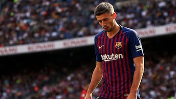 Clement Lenglet no está teniendo suerte en el Barcelona.