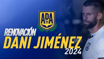 Dani Jiménez renueva hasta 2024 con el Alcorcón