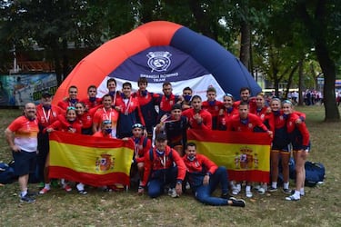 Éxito del equipo español juvenil de remo en el Europeo