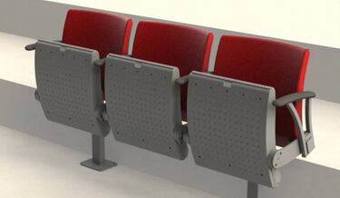 Mira cómo serán los asientos en el nuevo estadio del Atlético...