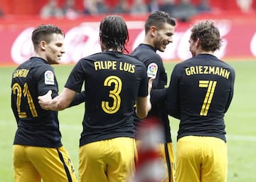 KEVIN GAMEIRO - FILIPE LUIS - LUCAS HERNANDEZ - ANTOINE GRIEZMANN