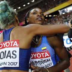 Caterine Ibargüen se queda con la medalla de plata en Londres