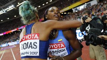 Caterine Ibarg&uuml;en es subcampeona del Mundo en los Mundiales de Londres