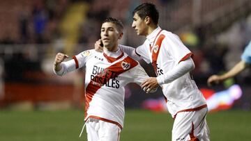 Jugadores del Rayo Vallecano.