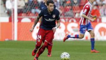 El uruguayo Jos&eacute; Mar&iacute;a Gim&eacute;nez, central del Atl&eacute;tico de Madrid, sinti&oacute; un pinchazo en el muslo durante una arracanda ante el Sporting Gij&oacute;n.