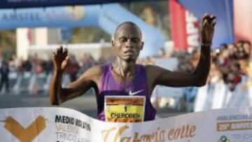 El keniano Abraham Cheroben.