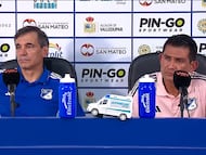 Tras el juego ante Alianza Valledupar, Fabián Bustos evitó hablar de fracaso y pidió disculpas por no clasificar. En Millonarios FC califican el resultado como inadmisible.