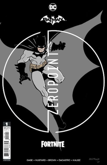 Portada alternativa de Batman/Fortnite: Punto Cero #1