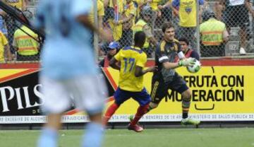 Partido Ecuador - España. Iker Casillas.