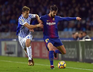 André Gomes y Sergio Canales.