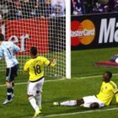 La figura: David Ospina resistió a Argentina hasta cuando pudo