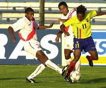 Franklin Salas era la figura de Ecuador. Después tuvo una correcta carrera pero las lesiones lo complicaron.