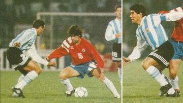 El día que Marcelo Salas mostró su magia ante Maradona