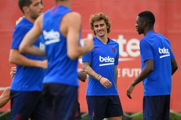 Griezmann totalmente integrado en el Barcelona