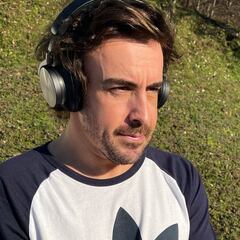 Alonso publica su primera imagen tras el accidente en bici