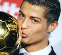Todos los Balones de Oro de Cristiano Ronaldo