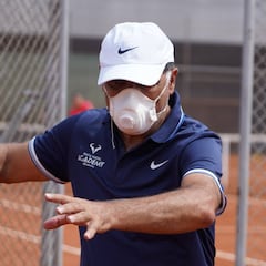Toni Nadal: “Estoy muy ilusionado con la vuelta a las pistas”