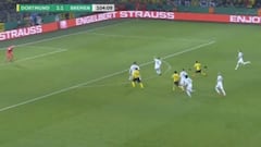 La asistencia de Alcácer a Pulisic, el chico de los 64 millones