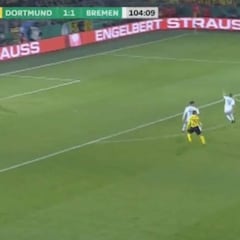 La asistencia de Alcácer a Pulisic, el chico de los 64 millones