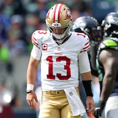 49ers sobreviven a los errores de Purdy para vencer a Seahawks